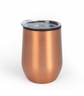 Mug metálico encobrizado 350cc
