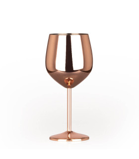 Copa metálica Encobrizada 1/2 L