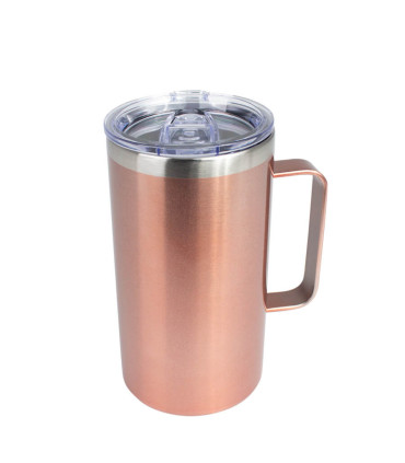 Mug metálico Encobrizado 700cc