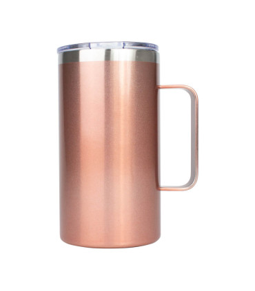 Mug metálico Encobrizado 700cc