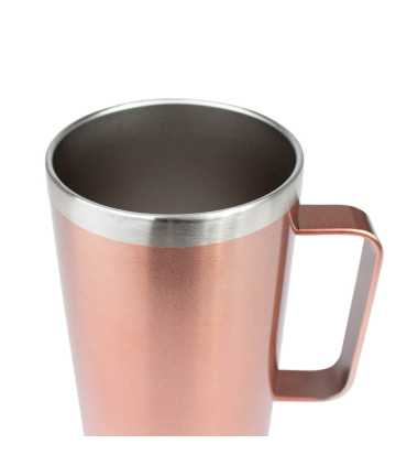 Mug metálico Encobrizado 700cc