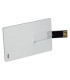 USB Pendrive 16GB Credit Card plateado.