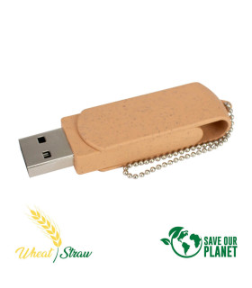 USB Pendrive 16GB de caña de Trigo