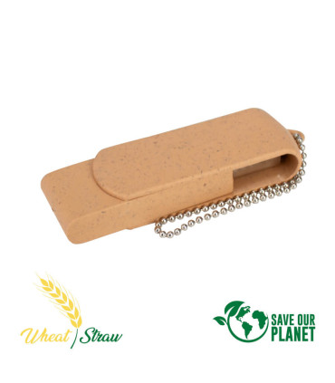USB Pendrive 16GB de caña de Trigo