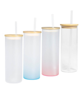 Botella Vidrio Borosilicato Sublimación 500cc