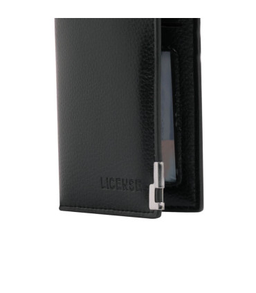Porta Tarjetas vertical de Eco Cuero LICENSE