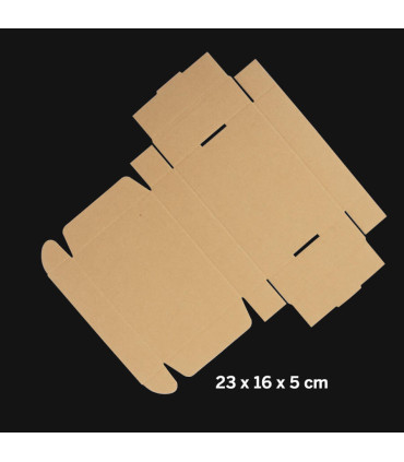 Caja autoarmable 23x16x5 cm