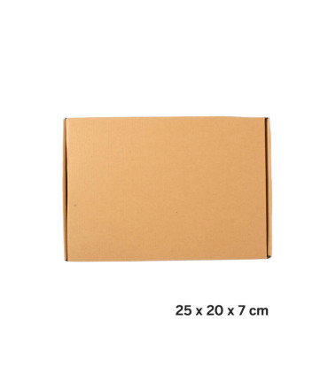Caja autoarmable 25x20x7 cm