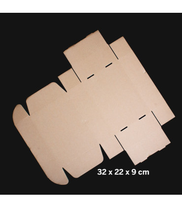 Caja autoarmable 32x22x9 cm