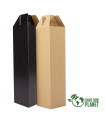 Caja autoarmable con asas, para 1 botella de Vino