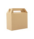 Caja autoarmable con asas, 25x20x12 cm