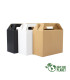 Caja autoarmable con asas, 25x20x12 cm
