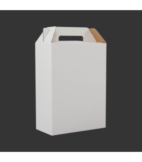 Caja autoarmable con asas, 26x35x13 cm