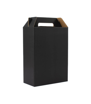 Caja autoarmable con asas, 26x35x13 cm