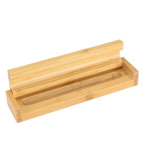 Estuche Porta Lápiz de Bamboo