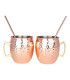 Set "Moscow Mule" encobrizado 500cc.