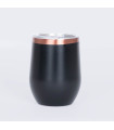 Vaso térmico negro encobrizado LEEDS 350cc