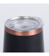Vaso térmico negro encobrizado LEEDS 350cc